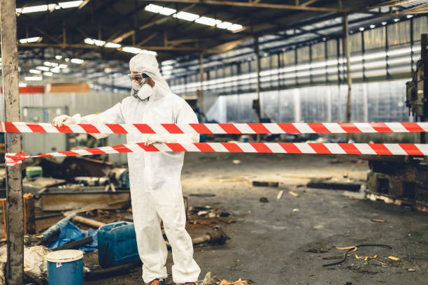 Professional Biohazard technician working in Holualoa, HI